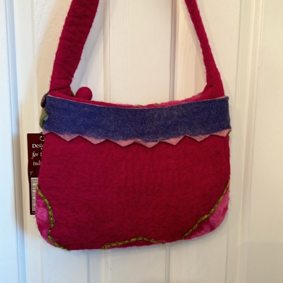 BNWT; UTTAM London felted purse - Picture 7 of 13